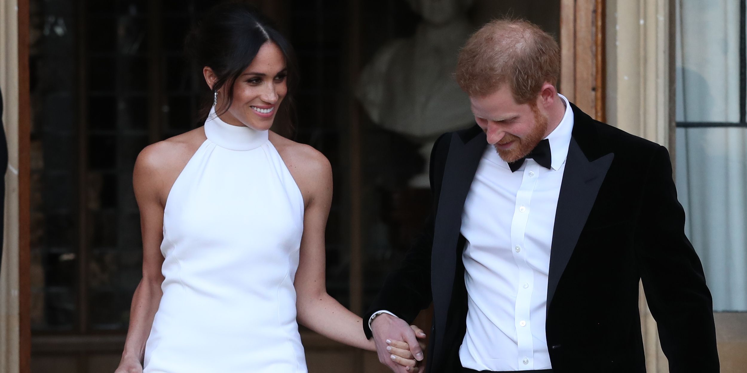 meghan markle wedding after party dress