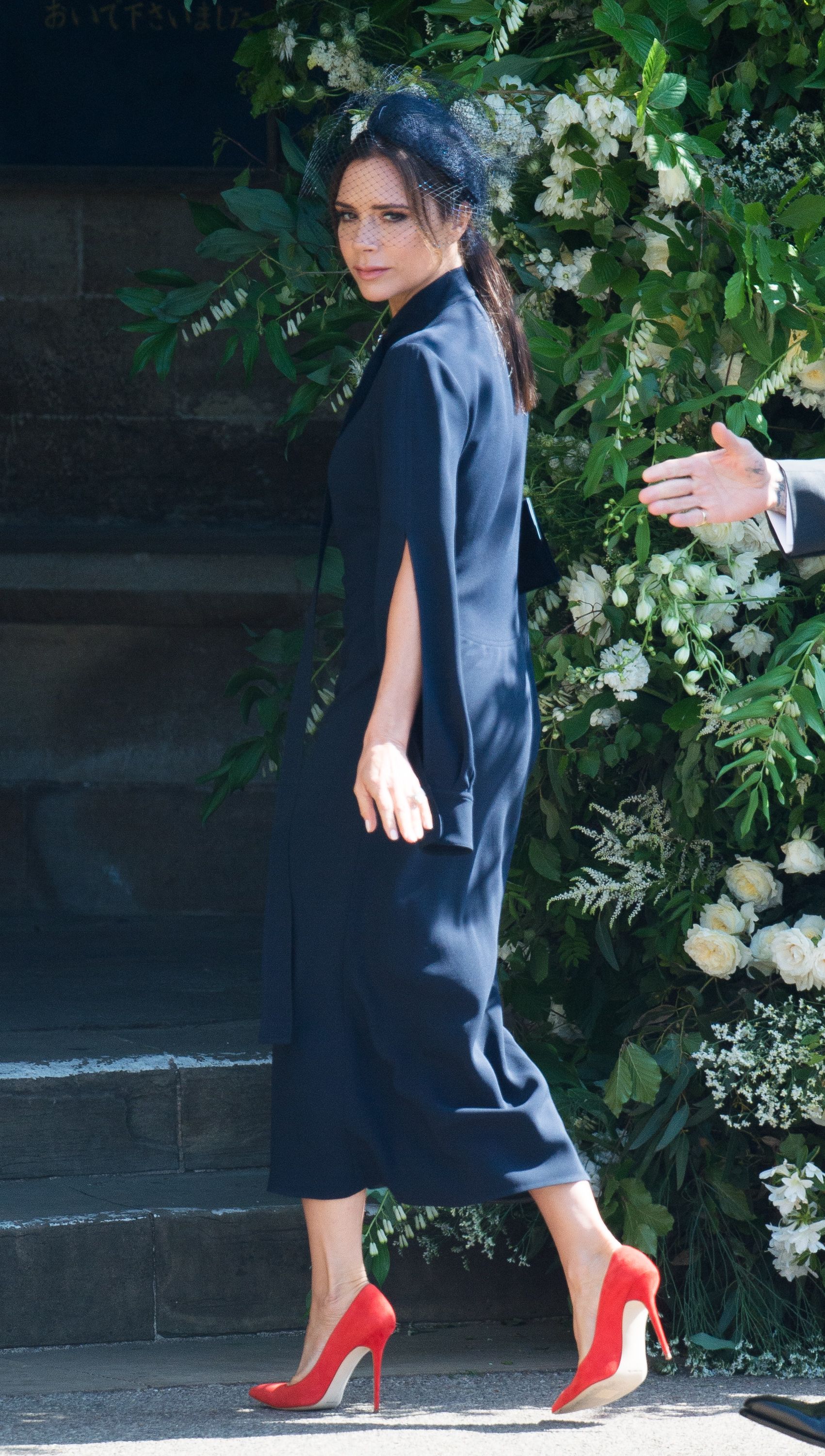 victoria beckham meghan markle wedding dress