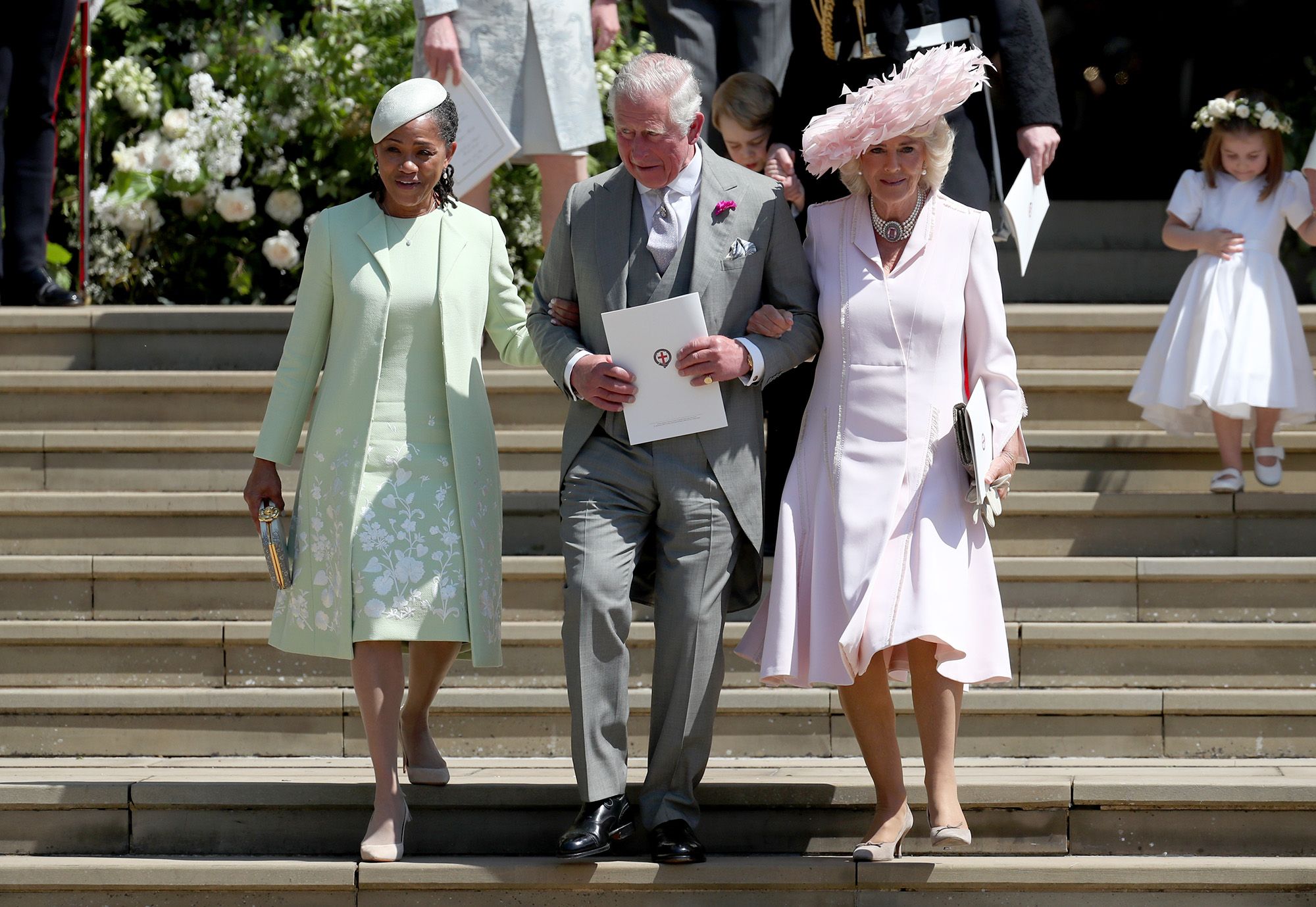 Royal Wedding Harry Und Meghan Tee Platte mit Ständer 