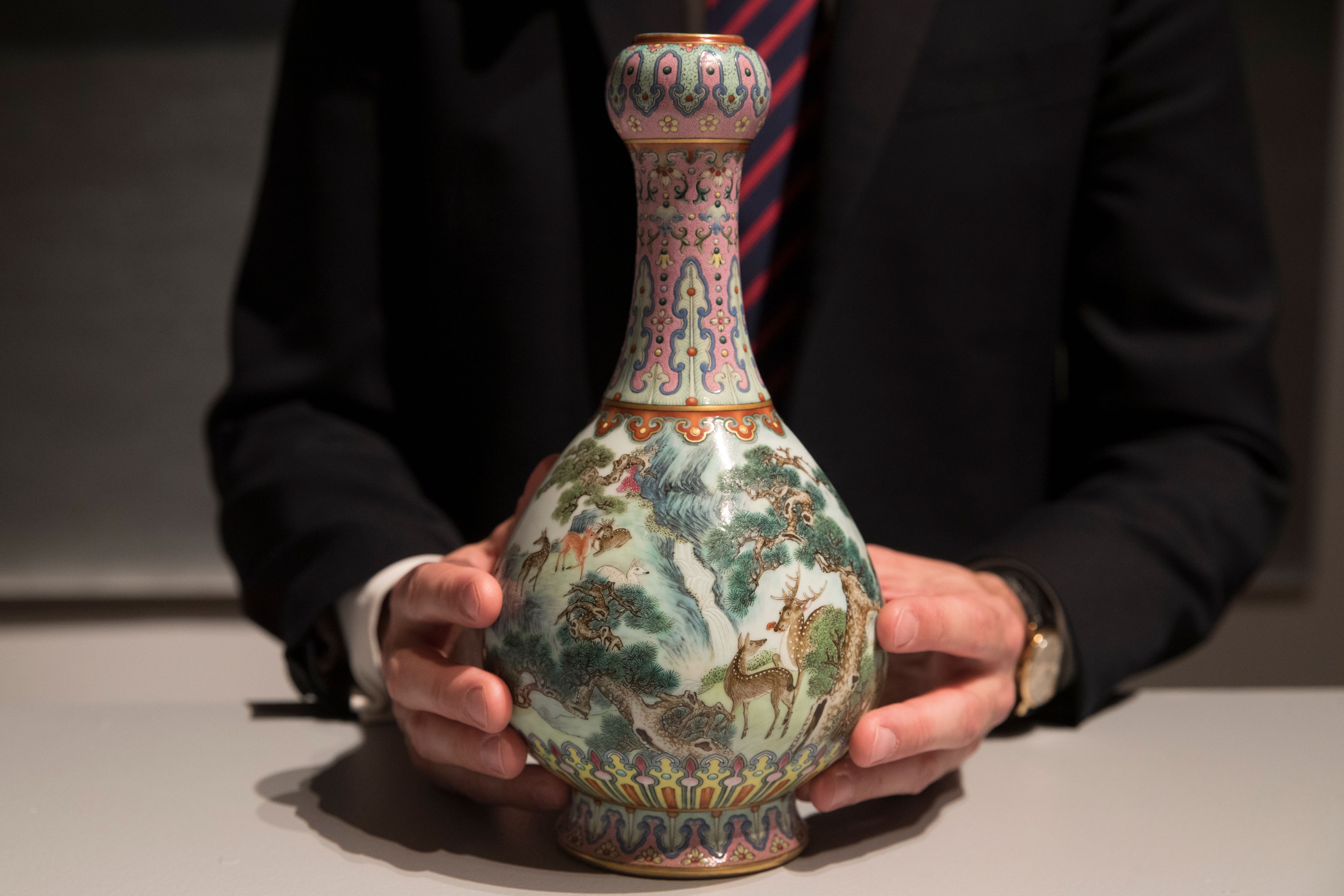 A Chinese Vase Found in an Attic Sells For $19 Million