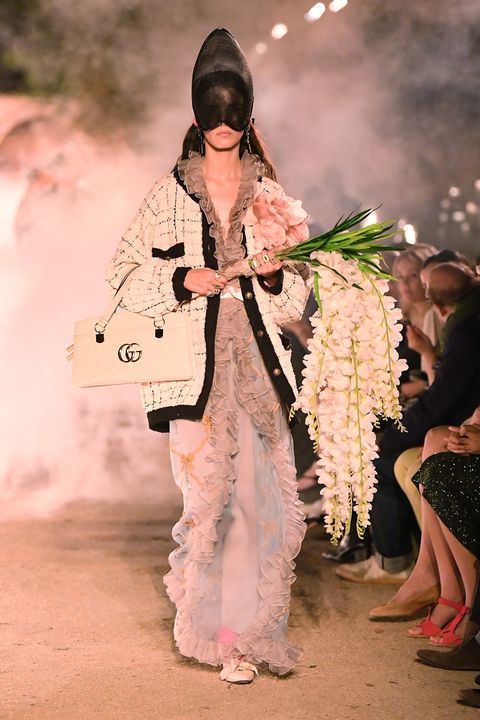 Gucci's Cruise 2019 Runway Was On Fire—Literally