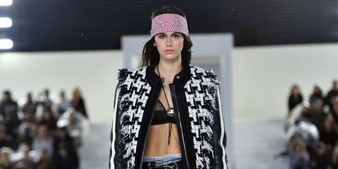 Kaia Gerber Alexander Wang Spring 2019 Kaia Gerber Alexander Wang Spring 2019