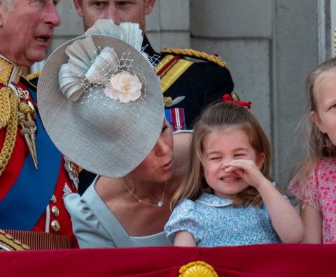 Prince George and Princess Charlotte Are Cute on Balcony During ...