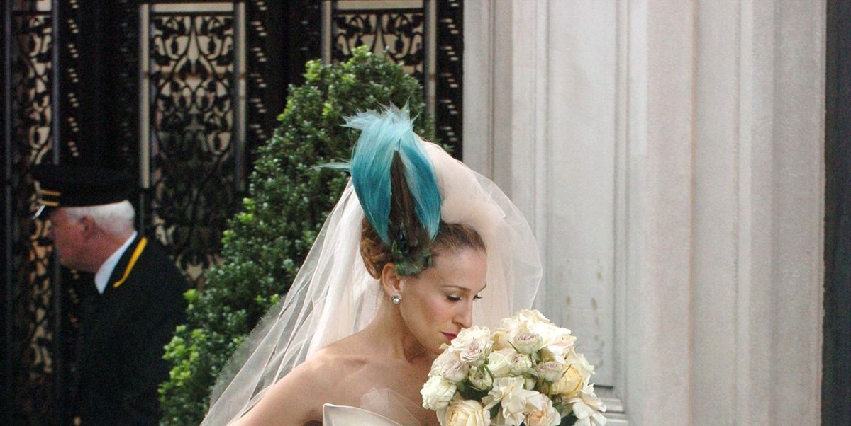 Carrie Bradshaw Sex And The City Wedding Dress — Where To Get Carrie Bradshaw S Wedding Dress