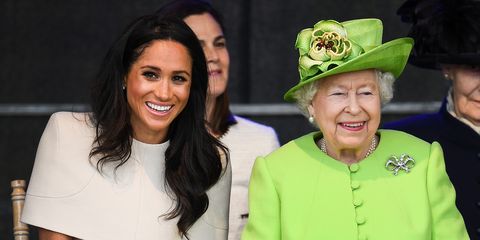 The Duchess Of Sussex Undertakes Her First Official Engagement With Queen Elizabeth II