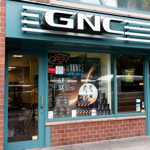 new york, ny, united states   20180615 gnc store in union square in new york city photo by michael brochsteinsopa imageslightrocket via getty images