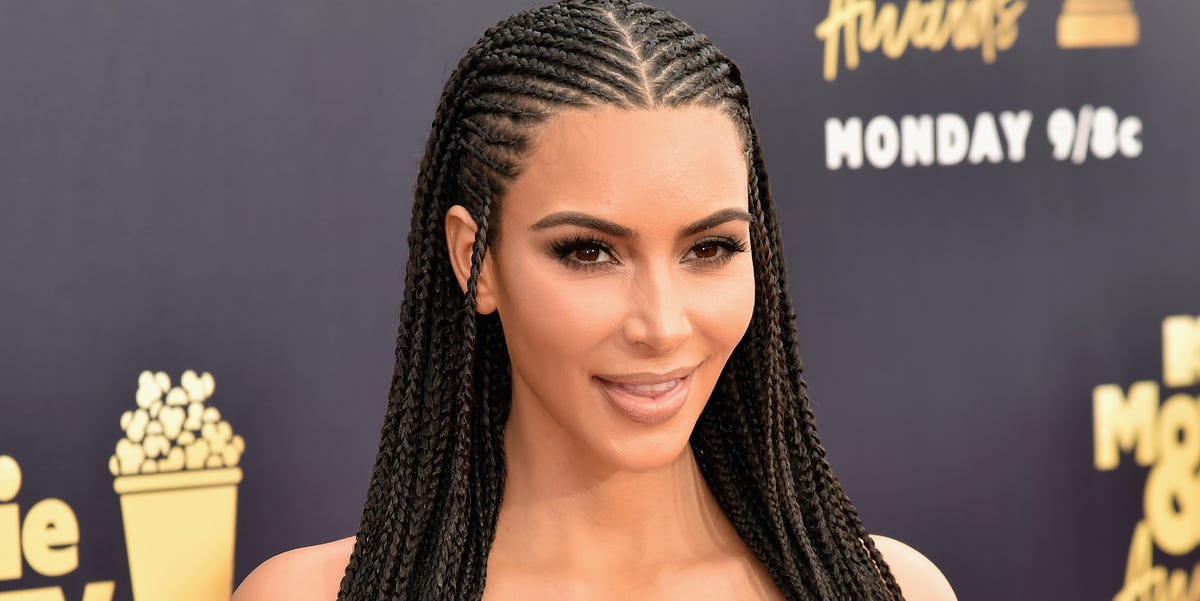 kim kardashian wore cornrows