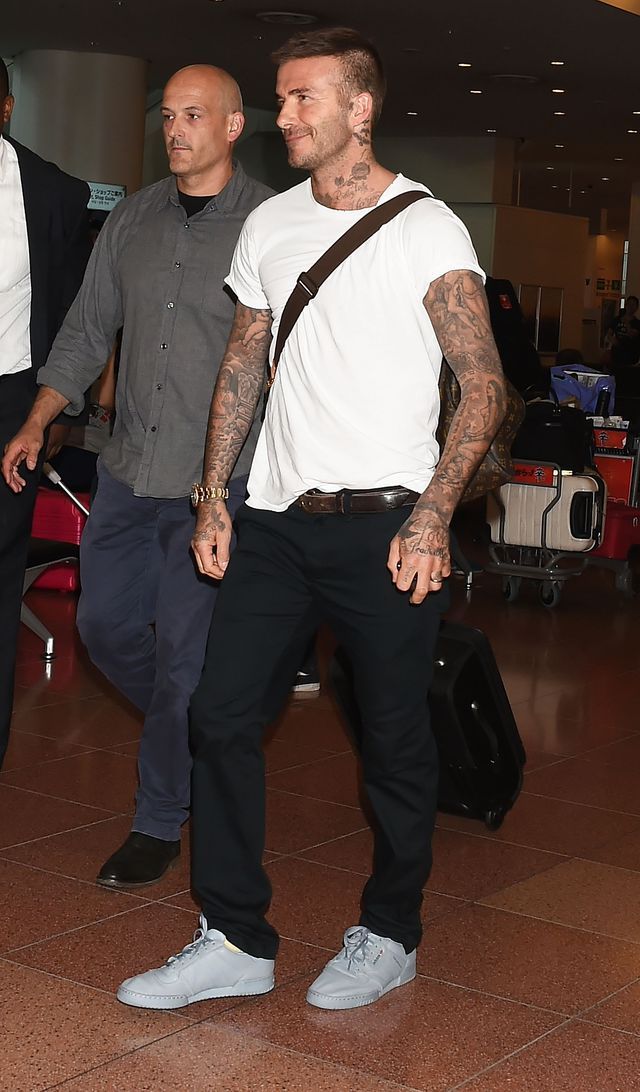 beckham white t shirt