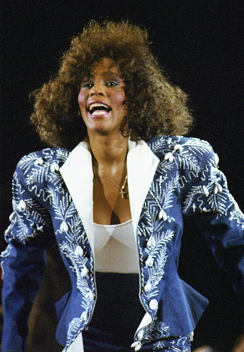 Whitney Houston Blazer Style - Whitney Houston's Boldest Blazers