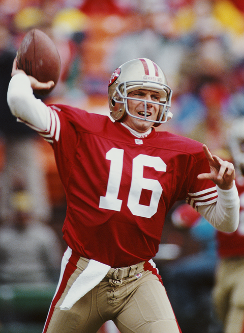 Trending Medical and health breaking news Washington Redskins vs San Francisco 49ers Trending Medical and health breaking news joe montana 16, back up quarterback for the san francisco 49ers during the national football conference west divisional championship game against the washington redskins on 9 january 1993 at candlestick park, san francisco, california, united states the 49ers won the game 20 13 photo by otto greule jrallsportgetty images