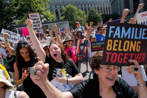 In More Than 600 Cities, Protestors Are Marching Against Trump's ...