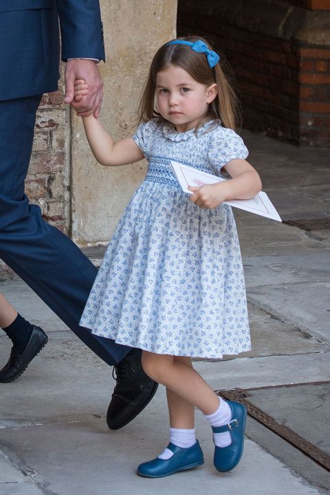 Princess Charlotte at Prince Louis' Wedding 