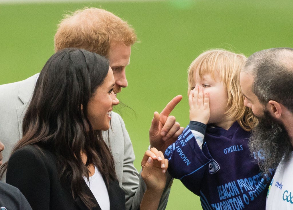 Prince Harry Told Off Boy for Touching Meghan Markle's Hair - Harry ...