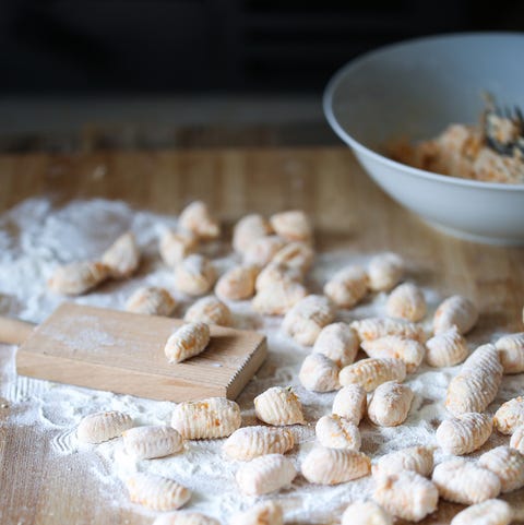 Homemade gnocchi