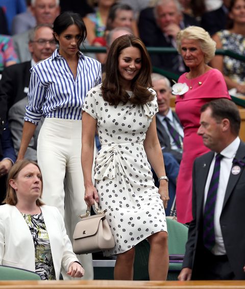 Photos of Kate Middleton & Meghan Markle at Wimbledon Together ...
