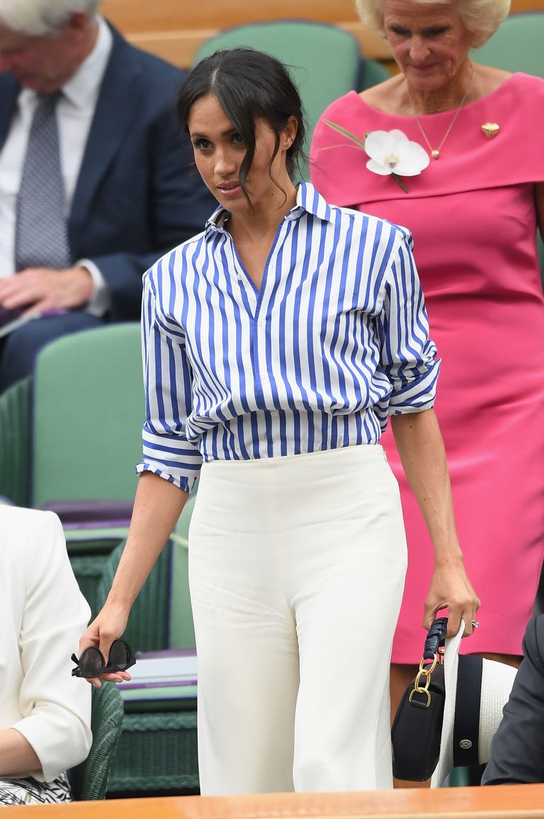 Photos of Meghan Markle and Kate Middleton Supporting Serena Williams ...