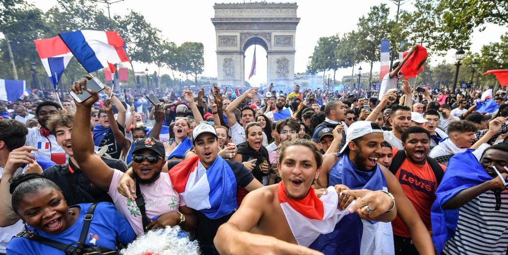 France Won the World Cup, and People Are Losing it on the Streets of Paris