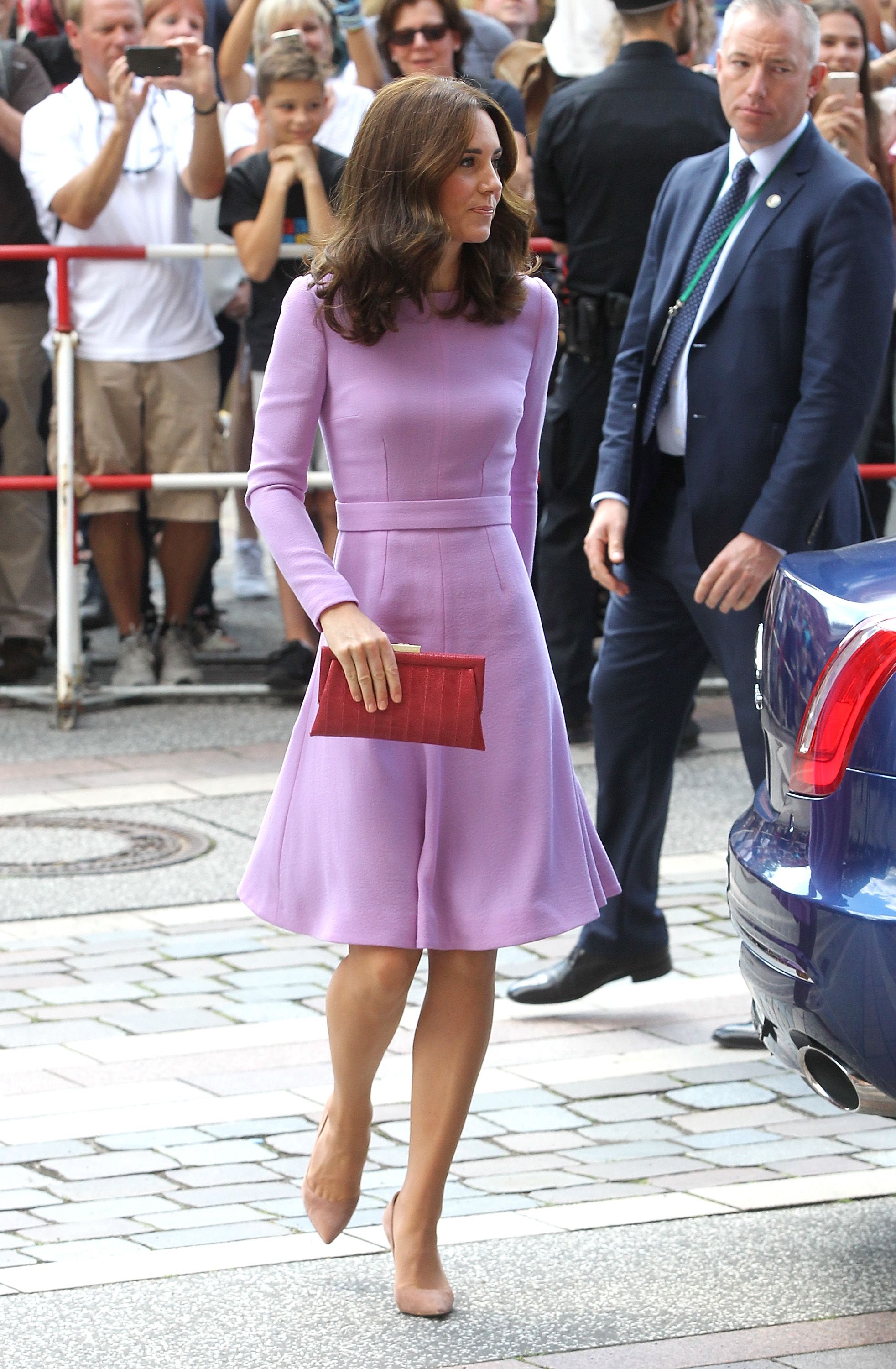 kate middleton lilac gown