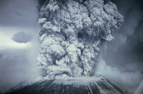 mount saint helens eruption