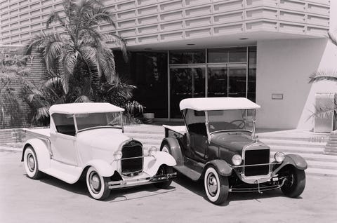 Two Custom Ford Roadster Pickups - 1929 and 1927