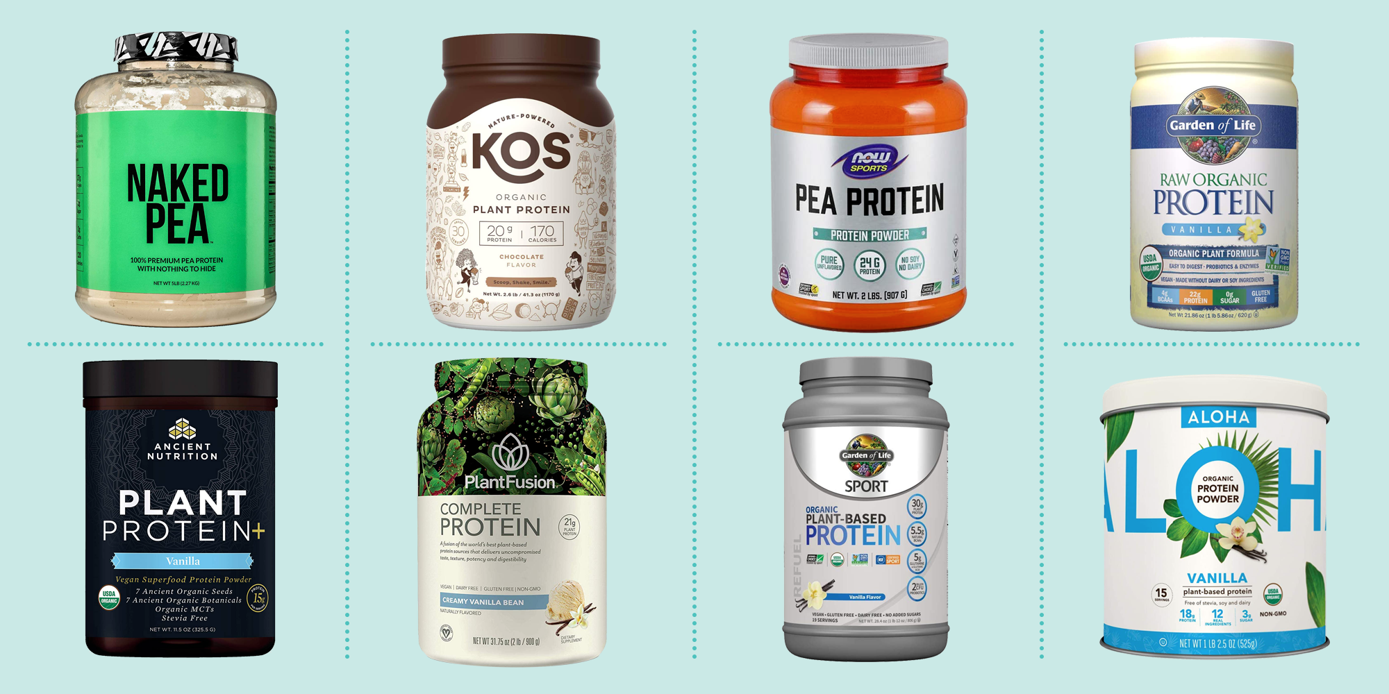 healthiest protein powder brands