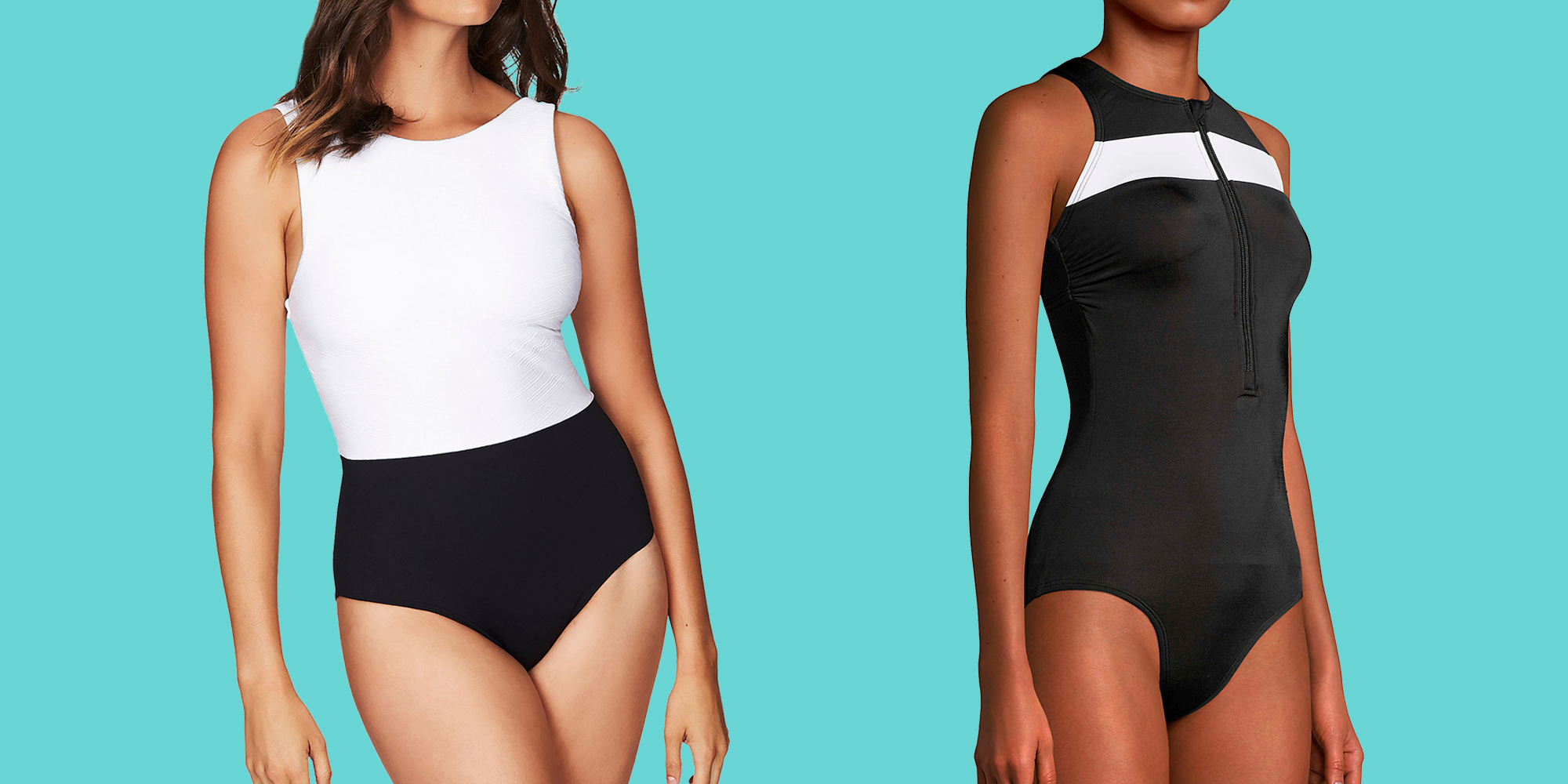 best bathing suits for 45 year old woman