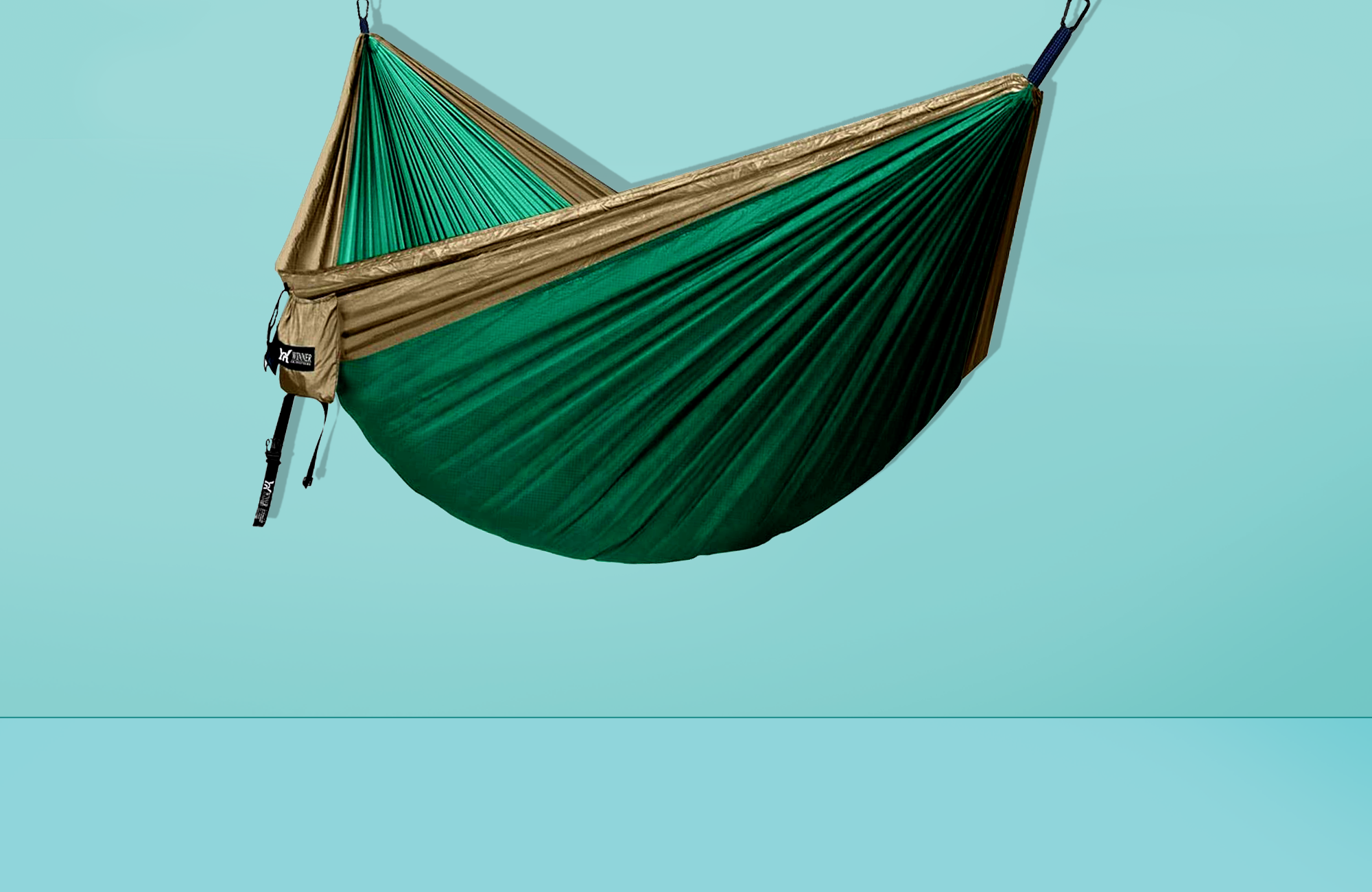 NEW Hammock with Frame and  Storage Bag FAST DELIVERY Blue 