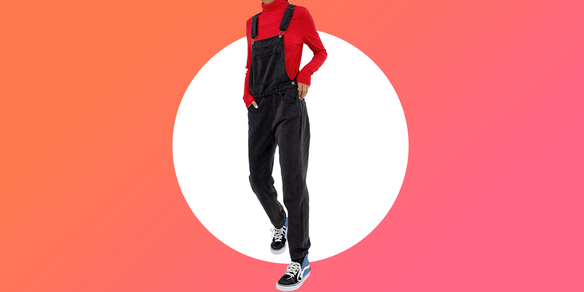 black overalls costume