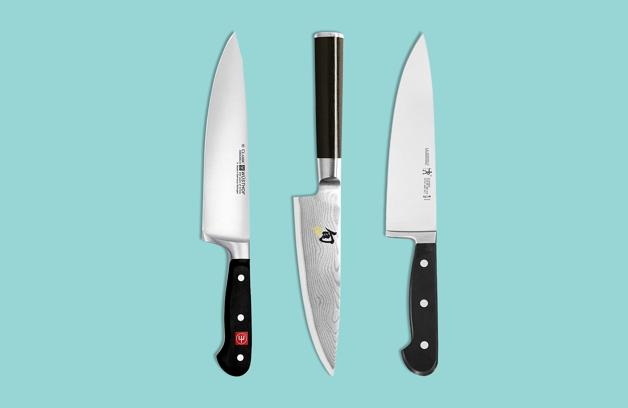 3 essential knives for a chef