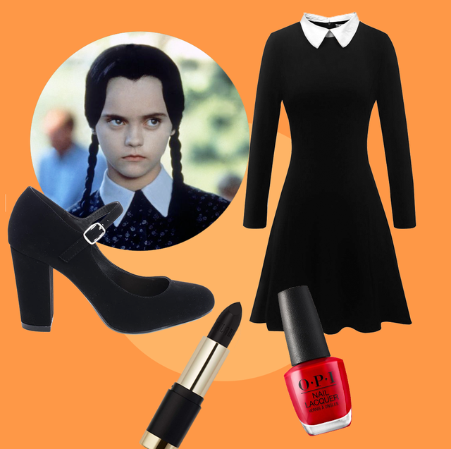18 Best Wednesday Addams Costume Ideas 2021 Dress, Wig, Shoes and More
