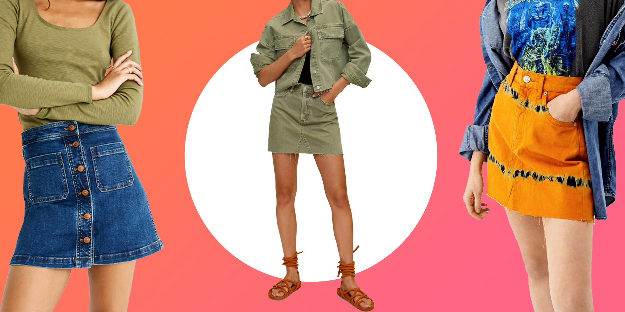 15 Cute Jean Skirt Outfit Ideas 2022 