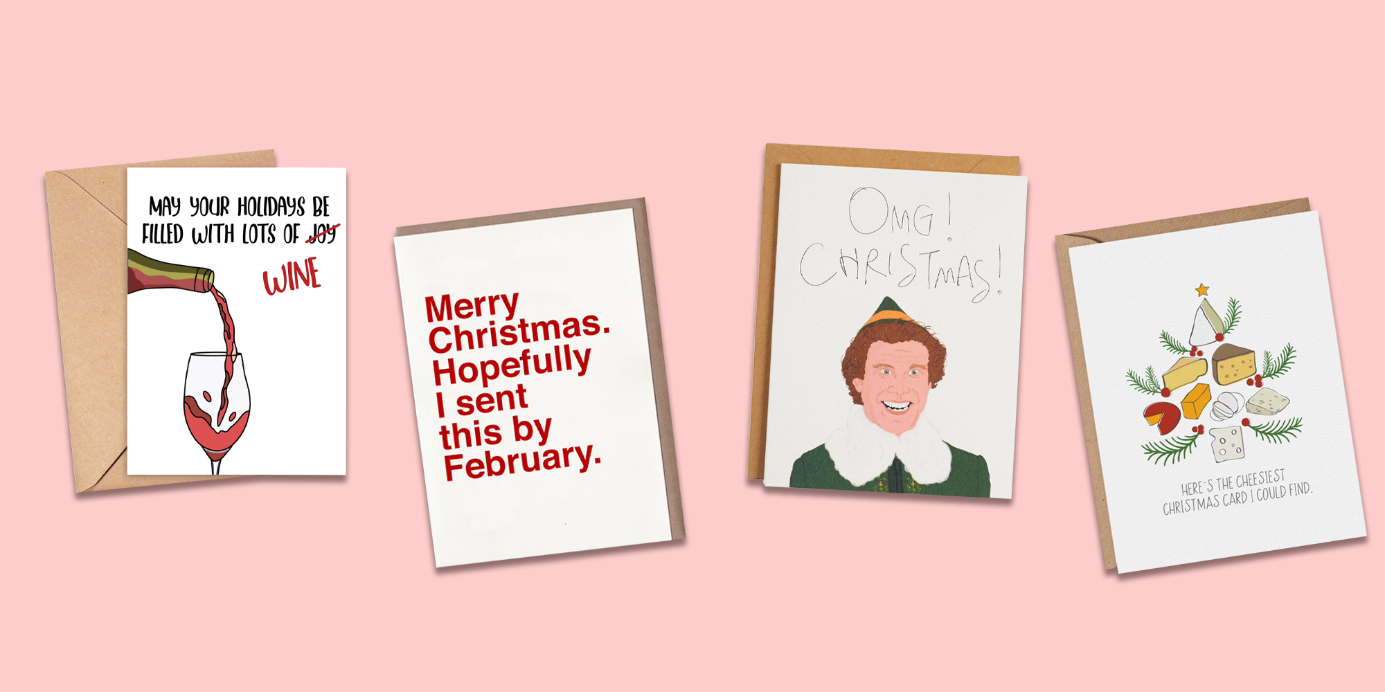 Funny Family Christmas Greeting Card Humour Comedy Joke Gift Partner Friend Fun 