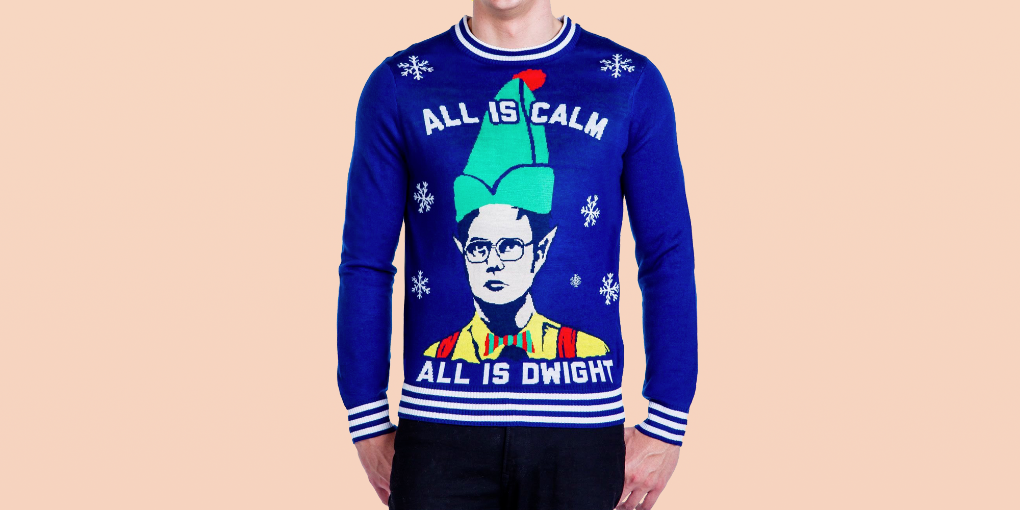 kohls dwight christmas sweater