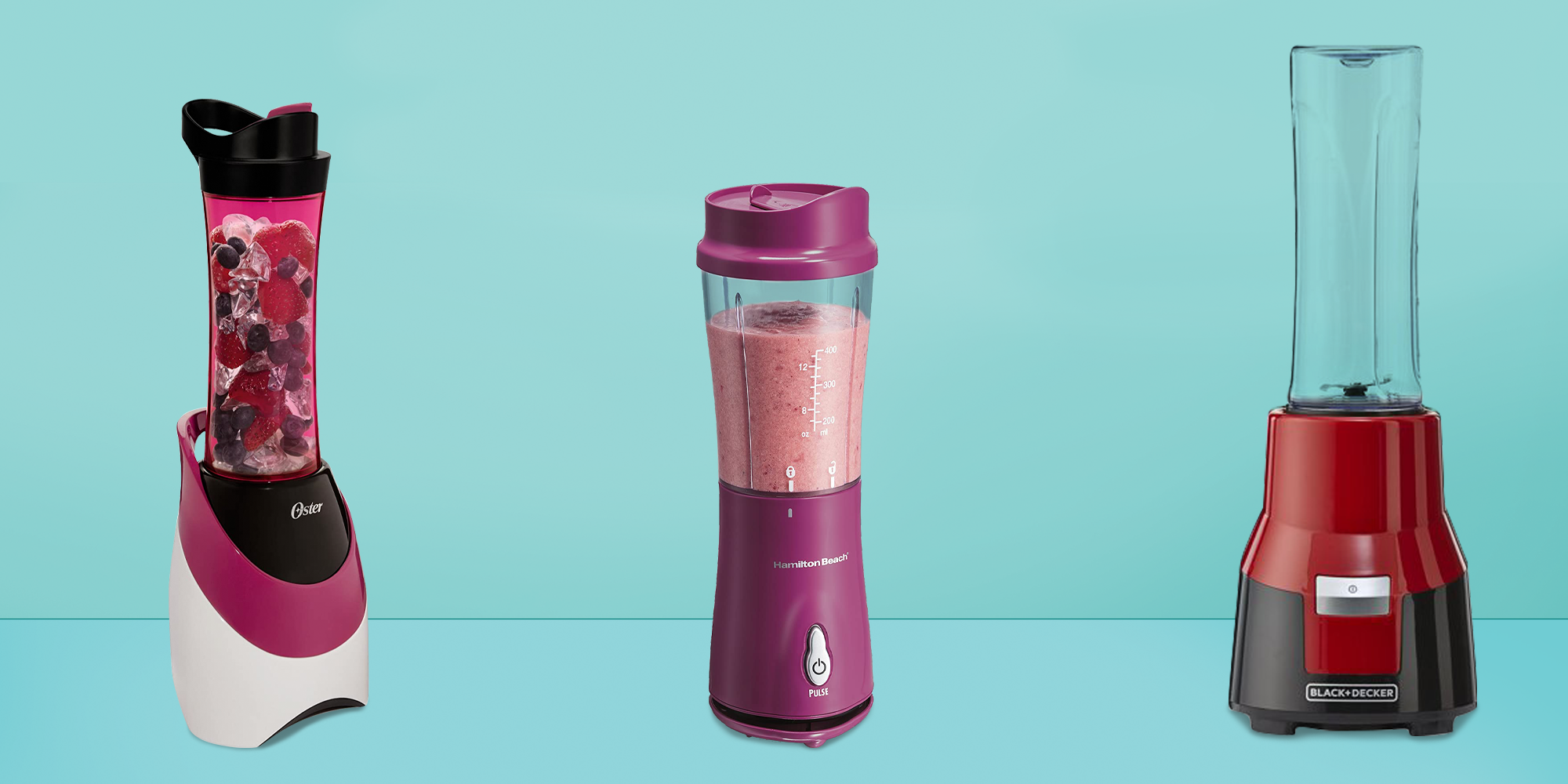 Pink Single Serve Blender for Travel MICHELANGELO Portable Blender for Shakes and Smoothies Personal Blender USB Rechargeable Mini Blender On The Go with Sharing Cup 