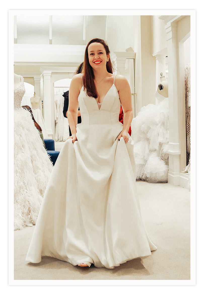white going away dress