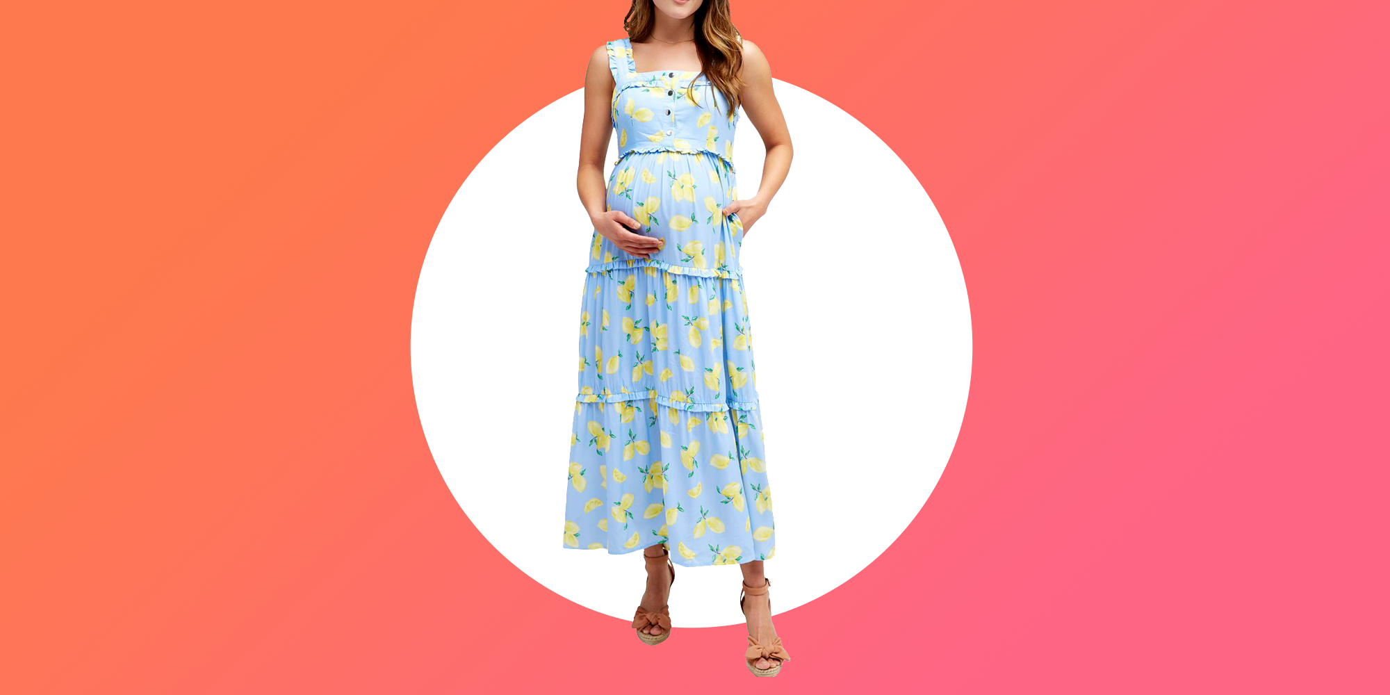 Fashion Women's Comfortable Dresses Casual Daily Wear Pregnant Maternity Dress