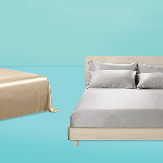 Top Silk Satin Bed Sheet Sets, Silk Bed Sheets King Size