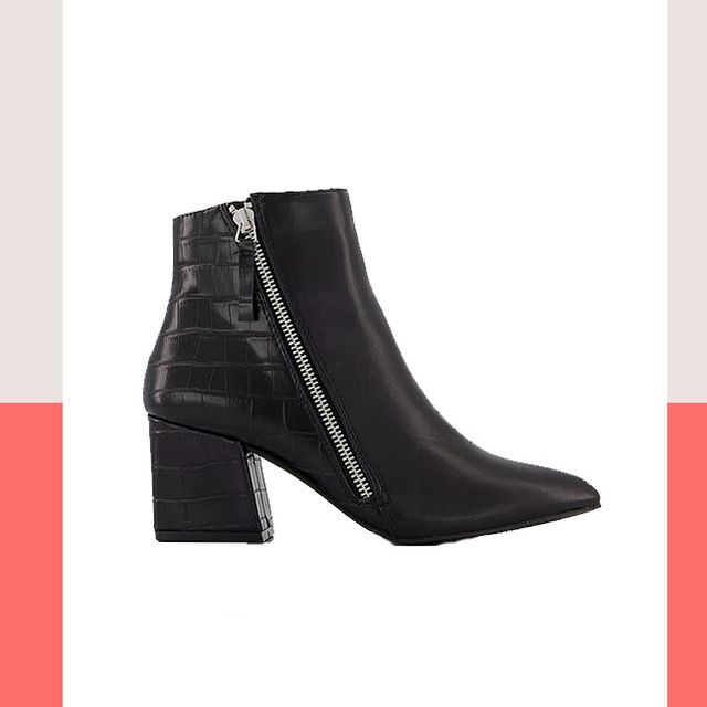 best black heeled ankle boots