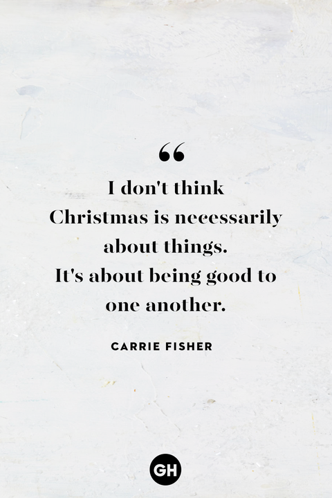 christmas quote by carrie fisher