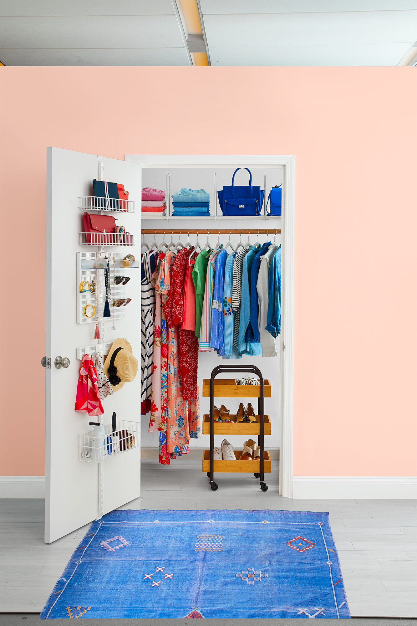 childrens wardrobe organiser