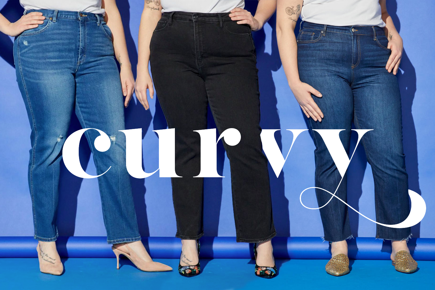 best high rise jeans for curves