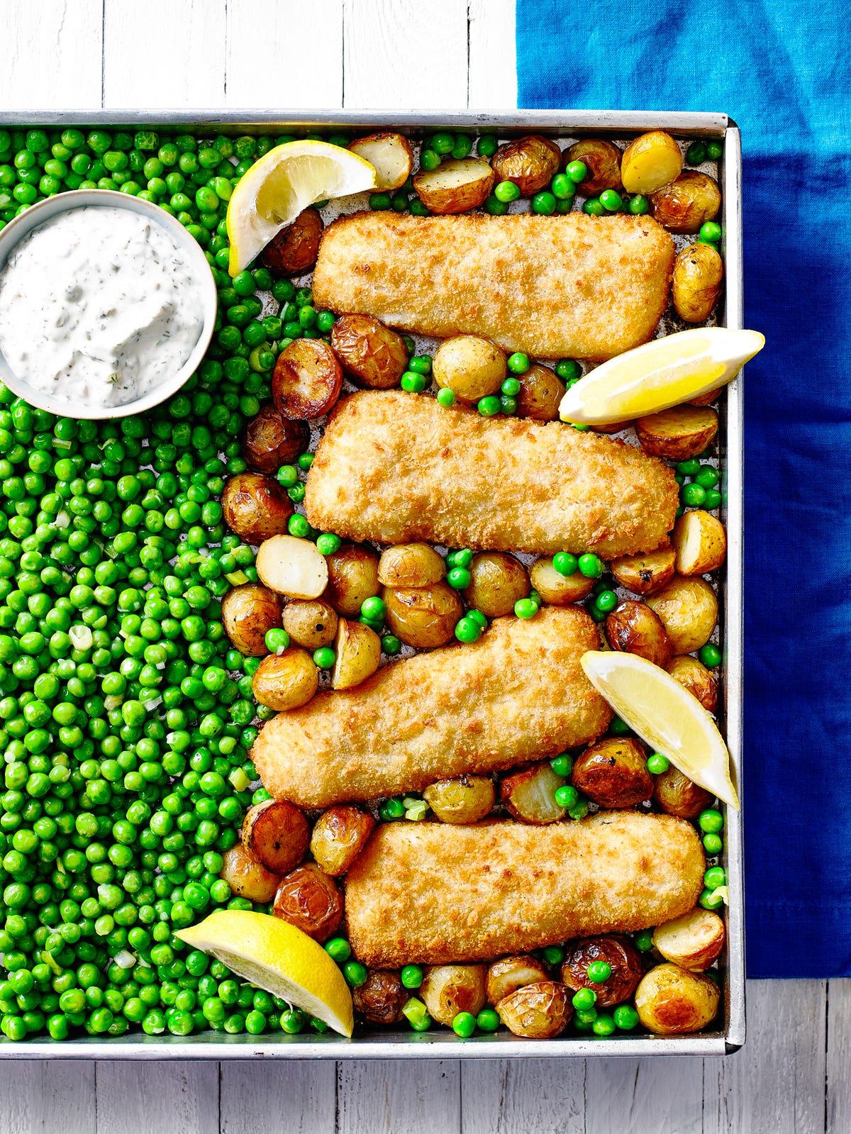 Traybake recipe Fish Finger Tray bake