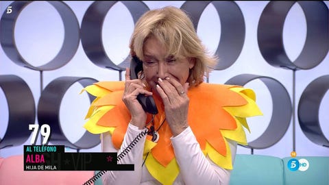 gh vip-mila La llamada de mila