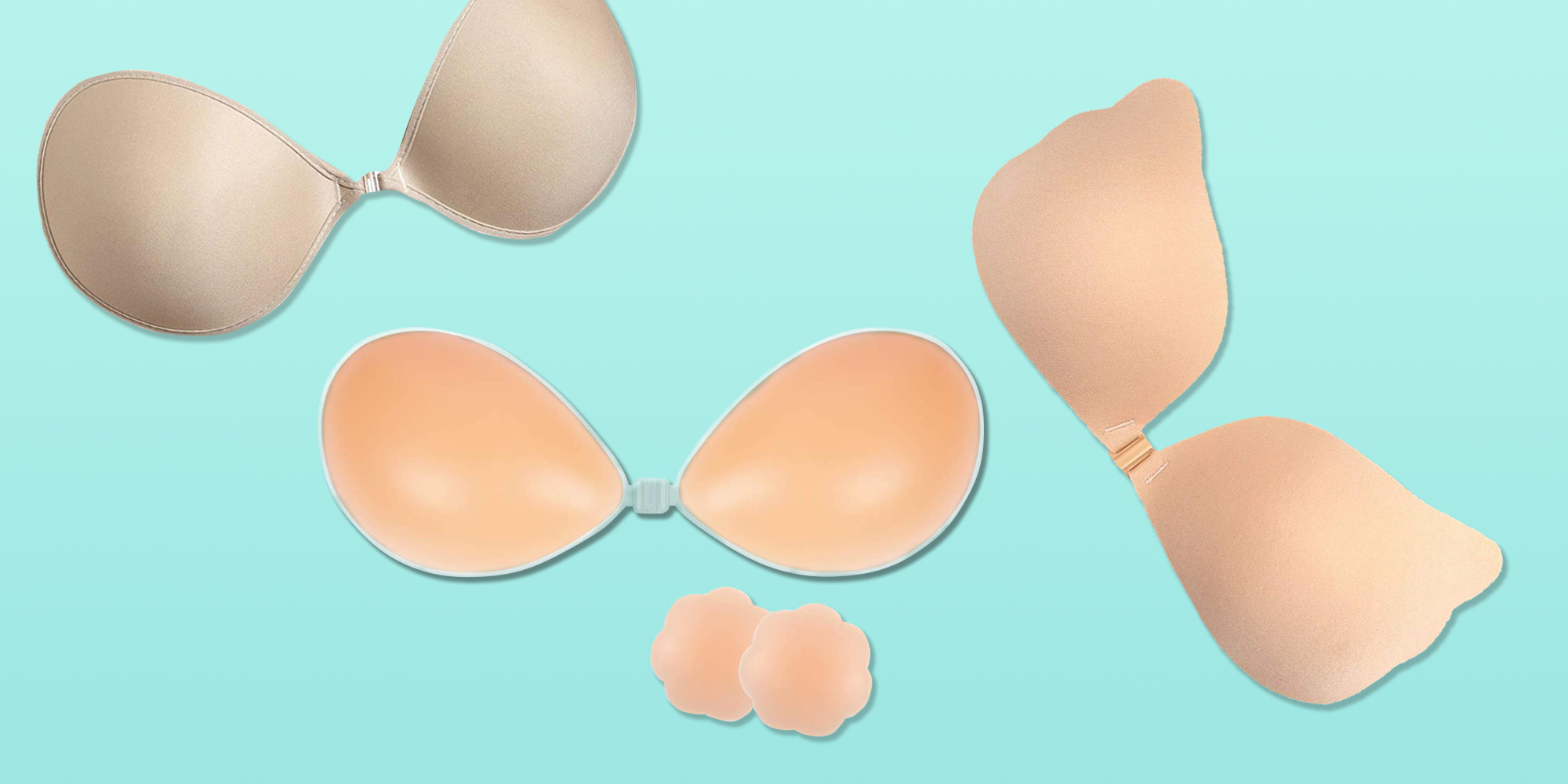 Details about   Silicone Invisible Push-Up Strapless Backless Self-Adhesive Magic Stick Bra /lkk 