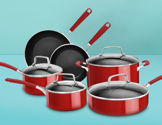 cooking pots and pans