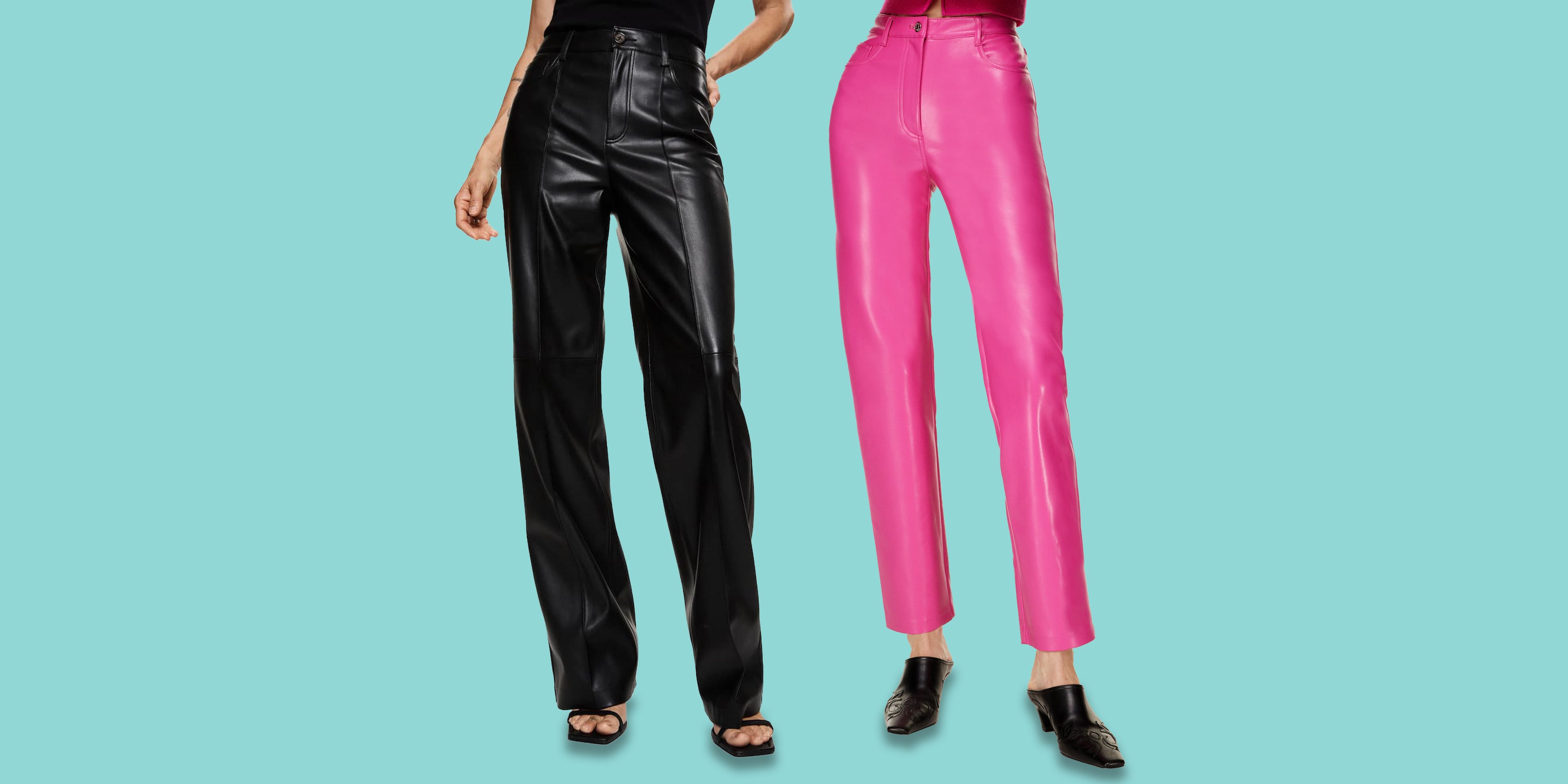 Bloomingdales Women Clothing Pants Leather Pants Ariella Faux Leather Pants 