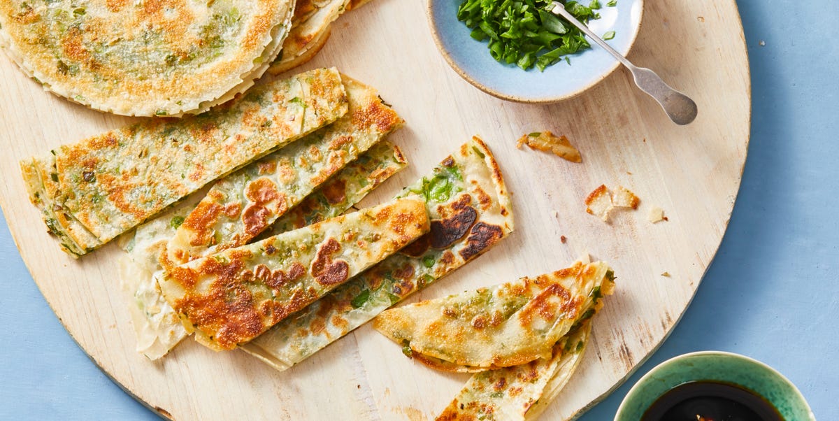 Best Scallion Pancake Recipe - How to Make Scallion Pancakes