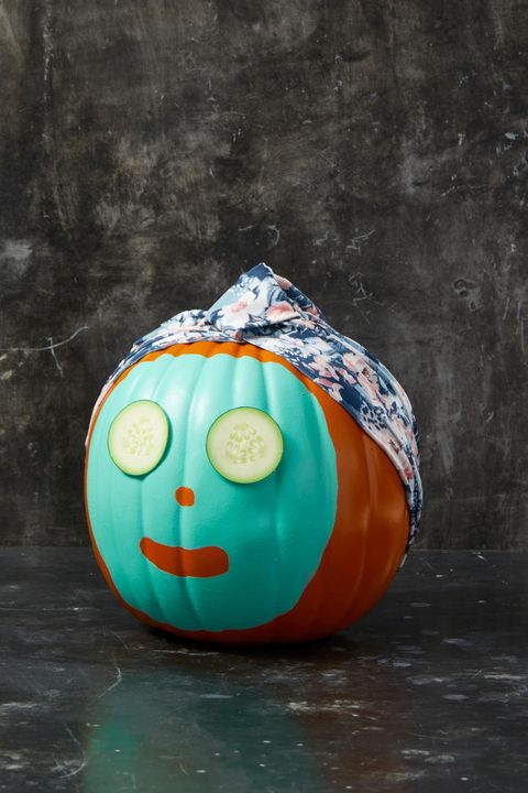 12 Easy No-Carve Pumpkin Decorating Ideas - Cute Pumpkin Decor Ideas