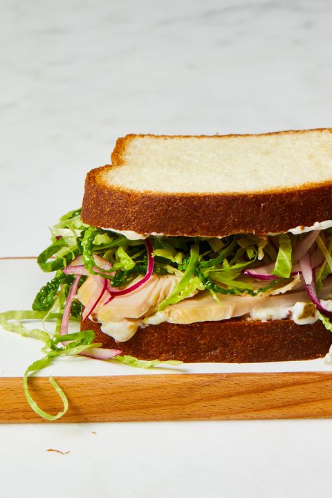turkey sandwich ideas — leftover thanksgiving turkey sandwich