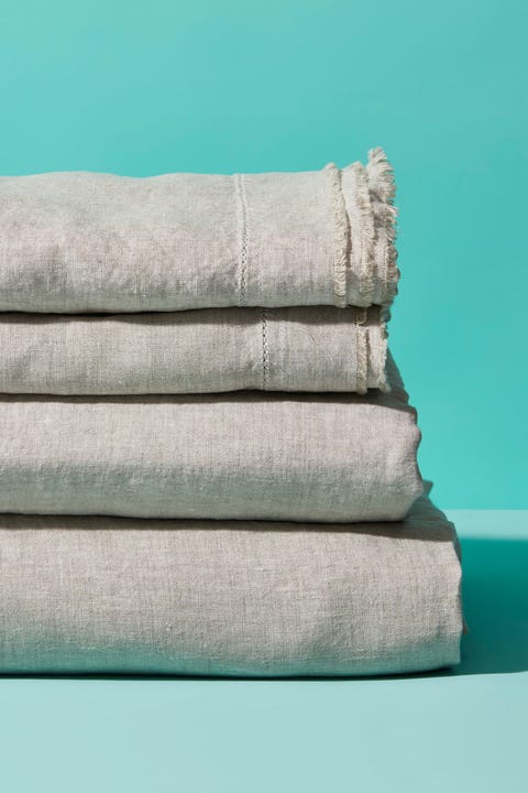 Saphyr Pure Linen Sheet Set - Best Sheets Saphyr Pure Linen Sheet Set - Best Sheets